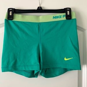 Women’s Athletic Nike Pro Spandex Shorts